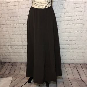 Eileen Fisher silk maxi skirt size m